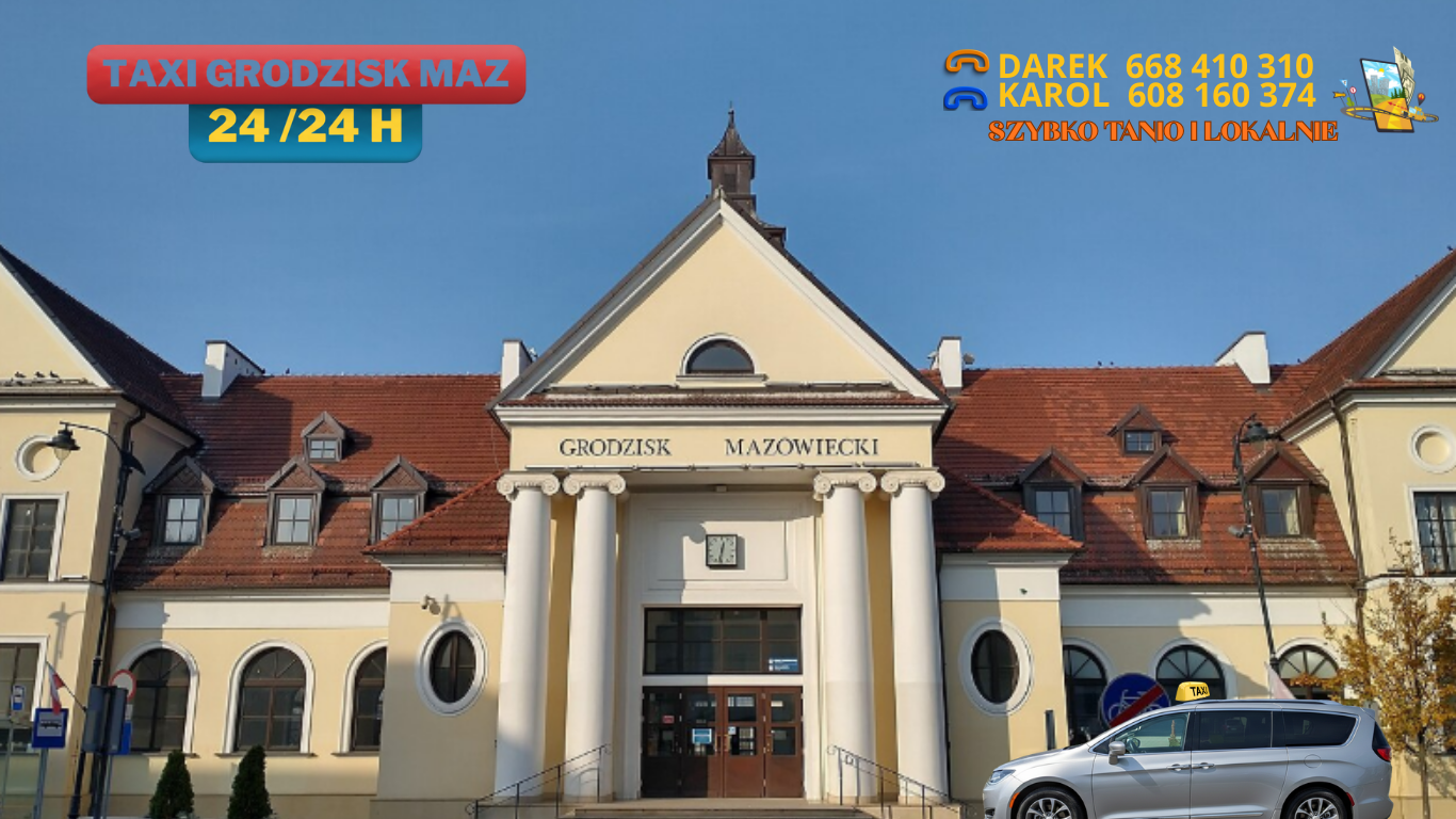 Kierowca Darek przy samochodzie